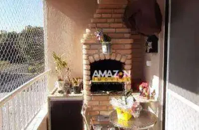 Apartamento com 3 dormitórios à venda, 76 m² por r$ 360.000,00 - residencial portal da mantiqueira - taubaté/sp
