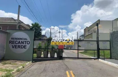 Terreno à venda, 250 m² por r$ 198.000,00 - condomínio residencial recanto verde - taubaté/sp