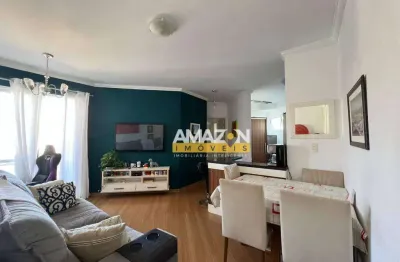 Apartamento com 2 dormitórios à venda, 63 m² por r$ 347.000,00 - jardim das nações - taubaté/sp