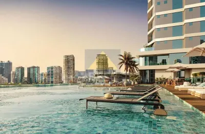 Apartamento na planta com 04 dormitórios no ápice tower em balneário camboriú