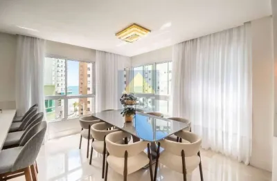 Apartamento mobiliado e decorado à venda no residencial bréscia em balneário camboriú