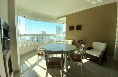Apartamento quadra mar com 03 suítes mobiliado para locação no ed. grand royale em balneário camboriú