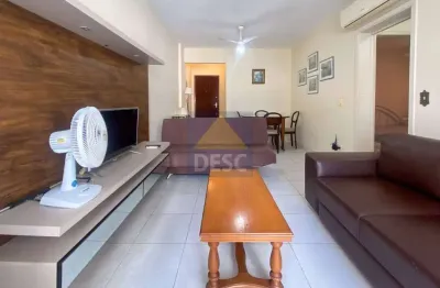 Apartamento mobiliado com dois dormitórios para locação anual no centro em balneário camboriú