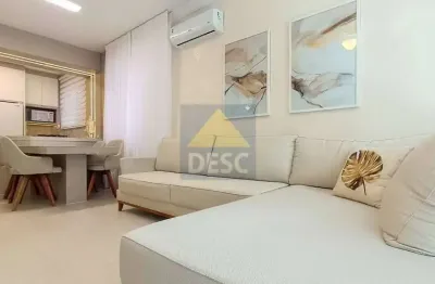 Apartamento mobiliado com 3 dormitórios à venda no ed. mirante das ondas em balneário camboriú