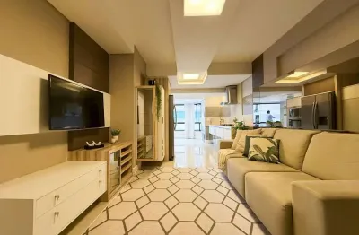 Apartamento quadra mar mobiliado e decorado à venda no ed. san andreas em balneário camboriú