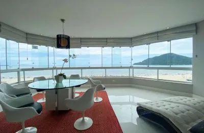Apartamento mobiliado frente mar à venda no ed. seas tower em balneário camboriú