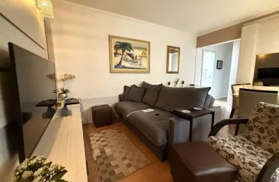 Apartamento quadra mar mobiliado à venda no ed. dona camila em balneário camboriú