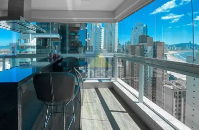 Apartamento vista mar com 3 suítes à venda no edifício luar biasa
