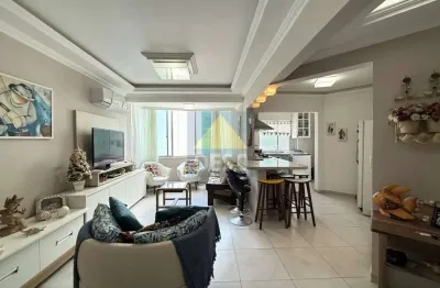 Apartamento quadra mar mobiliado com dois dormitórios à venda no ed. edith em balneário camboriú