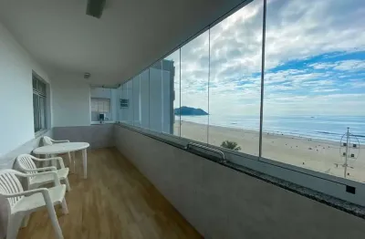 Apartamento frente mar mobiliado com 4 dormitórios para locação no ed. oásis em balneário camboriú