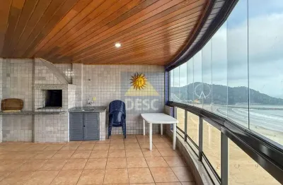 Apartamento frente mar com 3 dormitórios à venda o ed. real park em balneário camboriú