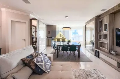 Apartamento mobiliado quadra mar com 3 dormitórios à venda no Ed. Monte Bianco em Balneário Camboriú