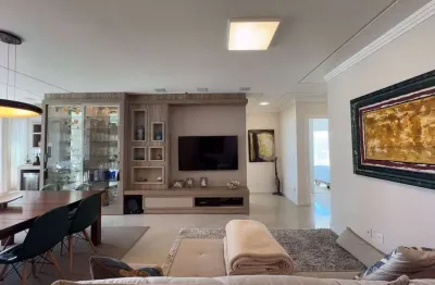 Apartamento mobiliado quadra mar com 3 dormitórios à venda no ed. monte bianco em balneário camboriú