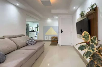 Apartamento diferenciado mobiliado com três dormitórios à venda no ed. dona virgínia em balneário camboríu