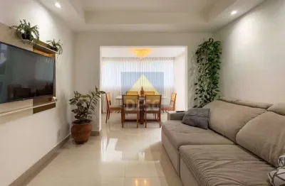 Apartamento diferenciado mobiliado com três dormitórios à venda no ed. dona virgínia em balneário camboríu