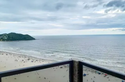Apartamento frente mar com 3 suítes à venda no ed. concorde em balneário