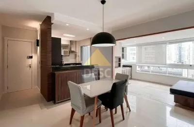 Apartamento mobiliado com 3 dormitórios à venda no centro de balneário camboriú