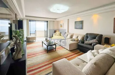Cobertura duplex mobiliada com 4 suítes na barra sul de balneário camboriú