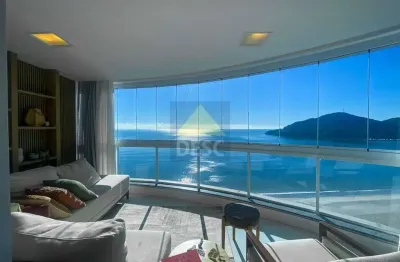 Apartamento mobiliado frente mar para locação anual em balneário camboriú