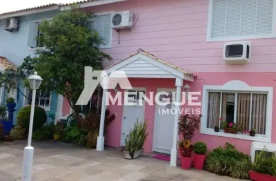 Casa em condomínio fechado com 2 quartos à venda na rua engenheiro frederico dahne, 255, sarandi, porto alegre por r$ 390.000