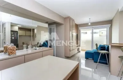 Apartamento com 2 quartos à venda na rua irmão norberto francisco rauch, 700, jardim carvalho, porto alegre por r$ 429.000