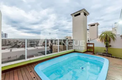 Cobertura com 4 quartos à venda na avenida ganzo, 677, menino deus, porto alegre por r$ 1.950.000