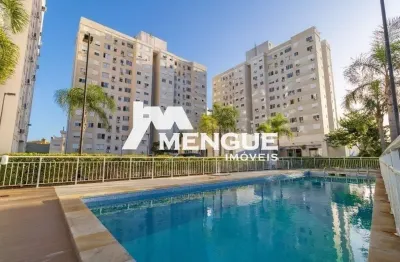 Apartamento com 2 quartos à venda na rua tenente ary tarrago, 1680, jardim itu sabará, porto alegre por r$ 260.000