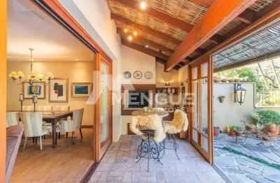 Casa em condomínio fechado com 4 quartos à venda na rua osório tuyuty de oliveira freitas, 120, três figueiras, porto alegre por r$ 3.200.000
