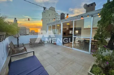 Cobertura com 3 quartos à venda na cunha vasconcelos, 49, higienópolis, porto alegre por r$ 1.298.000