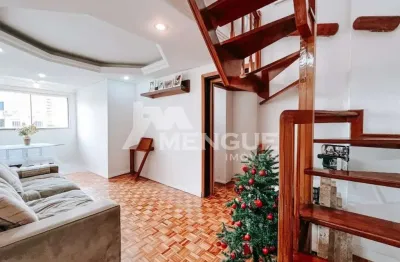 Cobertura com 3 quartos à venda na rua comendador albino cunha, 218, cristo redentor, porto alegre por r$ 890.000