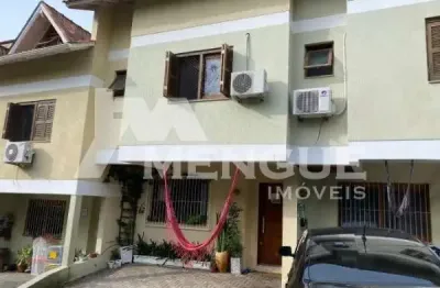 Casa em condomínio fechado com 3 quartos à venda na rua monte flor, 276, jardim floresta, porto alegre por r$ 525.000