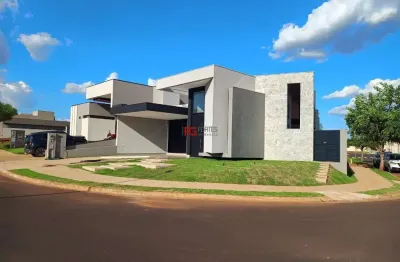 Casa em condomínio fechado com 3 quartos à venda no condomínio quinta da boa vista, ribeirão preto , 162 m2 por r$ 1.390.000