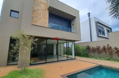 Casa em condomínio fechado com 4 quartos à venda no residencial e empresarial alphaville, ribeirão preto  por r$ 2.890.000