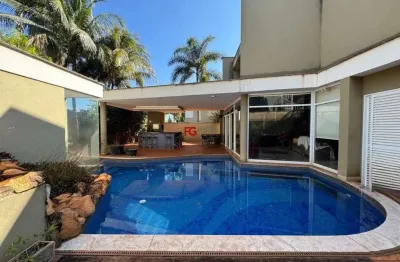 Casa em condomínio fechado com 2 quartos à venda na vila do golf, ribeirão preto , 446 m2 por r$ 3.990.000