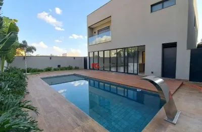 Casa em condomínio fechado com 4 quartos à venda no condomínio reserva santa luisa, ribeirão preto , 376 m2 por r$ 3.750.000