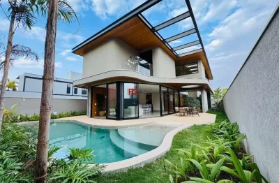 Casa em condomínio fechado com 4 quartos à venda no jardim olhos d'água, ribeirão preto , 403 m2 por r$ 4.990.000