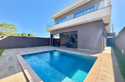 Casa em condomínio fechado com 3 quartos à venda no jardim nova aliança sul, ribeirão preto , 266 m2 por r$ 2.850.000