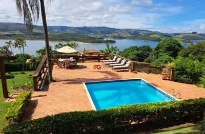 Casa em condomínio fechado com 6 quartos à venda em escarpas do lago, capitólio , 850 m2 por r$ 1.900.000