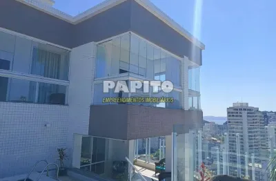 Cobertura com 4 dorms, canto do forte, praia grande - r$ 4.25 mi, cod: 60012797
