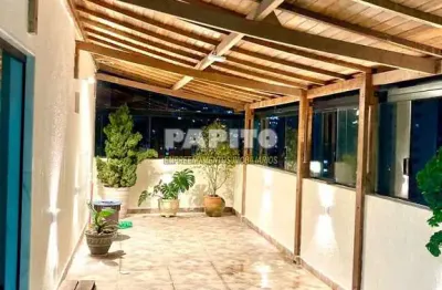 Cobertura com 4 dorms, aviação, praia grande - r$ 800 mil, cod: 60012837