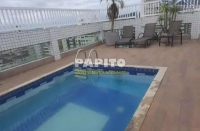 Cobertura com 5 dorms, guilhermina, praia grande - r$ 2.8 mi, cod: 60013325