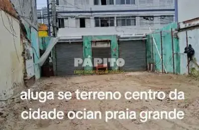 Terreno comercial para alugar na Cidade Ocian, Praia Grande 