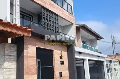 Sobrado de condomínio com 2 quartos, mirim, praia grande - r$ 317 mil, cod: 60013586