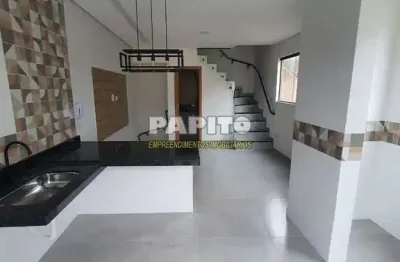 Sobrado de condomínio com 2 quartos, mirim, praia grande - r$ 449 mil, cod: 60013697