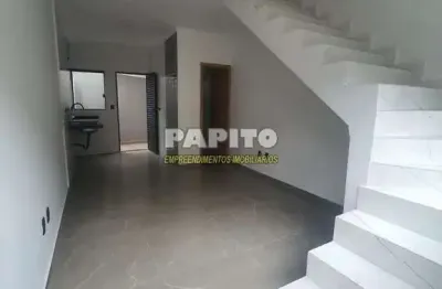 Sobrado de condomínio com 2 quartos, mirim, praia grande - r$ 350 mil, cod: 60013801