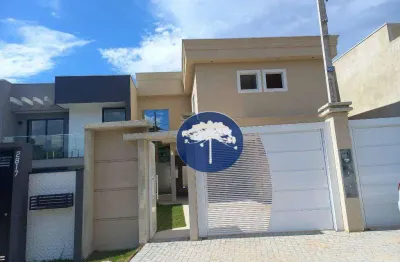 Sobrado com padrão diferenciado no dna rosa em araucária1.300.000 - iguaçu - araucária/pr