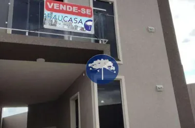 Sobrado  2 dormitórios à venda, 72 m² por r$ 550.000 - campina da barra - araucária/pr