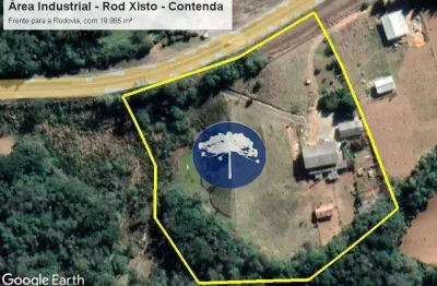 Área à venda, 19965 m² por r$ 1.450.000,00 - contenda - contenda/pr