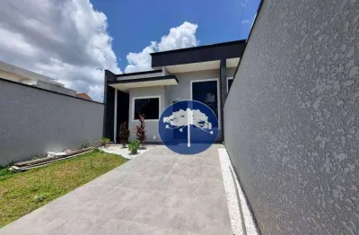 Casa com suíte e corredor lateral em fazenda rio grande