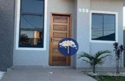 Casa com 3 dormitórios à venda, 91 m² por r$ 500.000,00 - santa terezinha - fazenda rio grande/pr